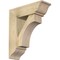 Ekena Millwork Westlake Traditional Rough Sawn Bracket w/ Offset Brace, Douglas Fir, 8"W x 24"D x 28"H BKT0806X24X28WTL01RDF - alternate 1
